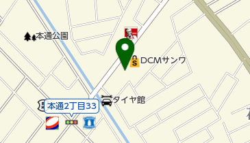 ラルズマート本通店の地図画像