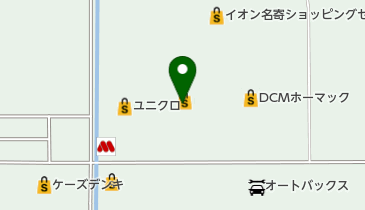 マックスバリュ名寄店の地図画像