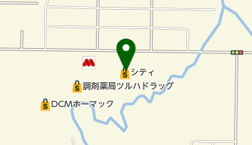 シティわっかない店の地図画像