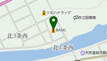 BASIC橋北店の地図画像