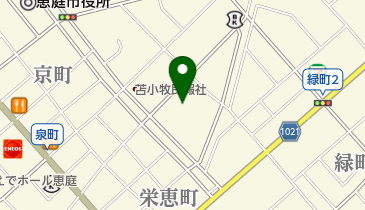 ジェイアール生鮮市場恵庭店の地図画像