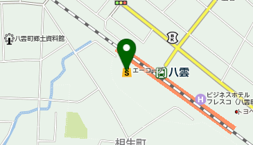 エーコープやくも店の地図画像