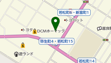 エーコープフォーレスト店の地図画像