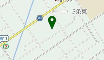 コープさっぽろ岩見沢東店の地図画像