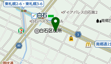 東光ストア白石ターミナル店の地図画像