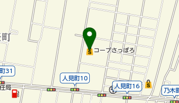 コープさっぽろひとみ店の地図画像