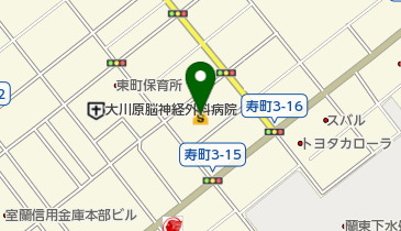 コープさっぽろ東むろらん店の地図画像