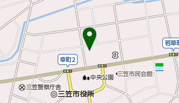 Aコープ三笠店の地図画像