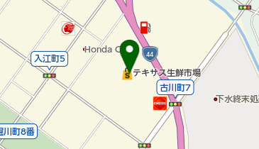 テキサス生鮮市場入江店の地図画像