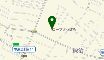 コープさっぽろかじ店の地図画像