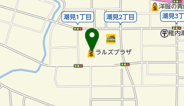 ラルズプラザ稚内店の地図画像