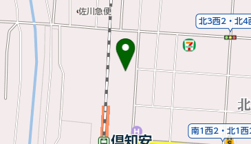 コープさっぽろ倶知安店の地図画像