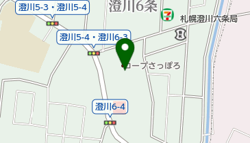 コープさっぽろ西岡店の地図画像