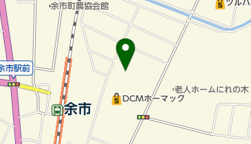 コープさっぽろ余市店の地図画像