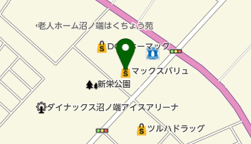 マックスバリュ沼ノ端店の地図画像
