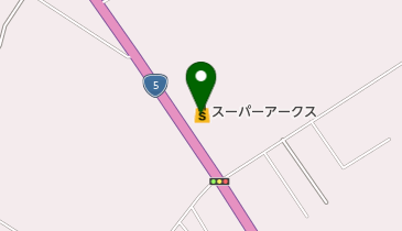 スーパーアークス七飯店の地図画像