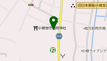 ラルズマート手宮店の地図画像