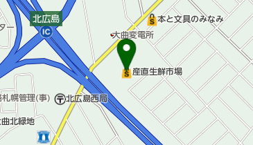 産直生鮮市場大曲店の地図画像
