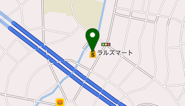 ラルズマート桜町店の地図画像