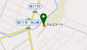 ラルズマートおたる山の手店の地図画像