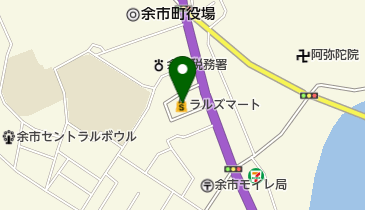 ラルズマート入舟店の地図画像