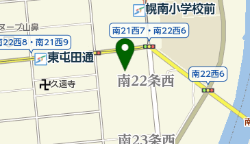 北海市場山鼻店の地図画像