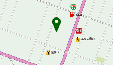 スーパーアークスイーストタウンの地図画像
