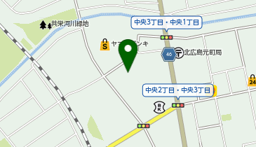 コープさっぽろきたひろしま店の地図画像