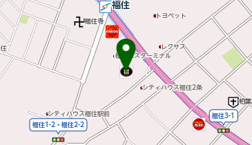 ロピア福住店の地図画像