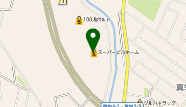 ロピアビバホーム清田店の地図画像