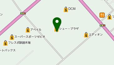 業務スーパー釧路木場店の地図画像