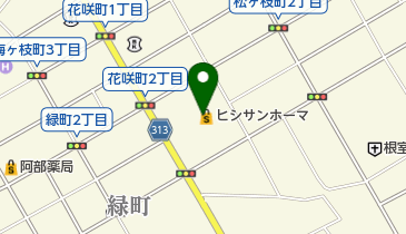 ヒシサンホーマの地図画像