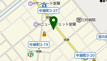 プロノ室蘭店の地図画像