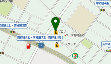 プロノ南郷店の地図画像