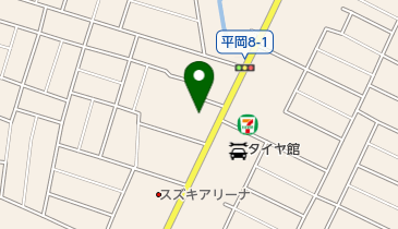 プロノ平岡店の地図画像