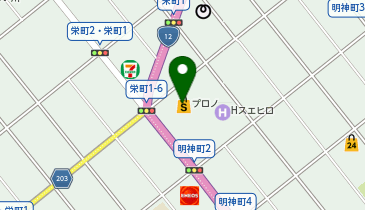 プロノ滝川店の地図画像