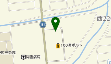 プロノ帯広西店の地図画像