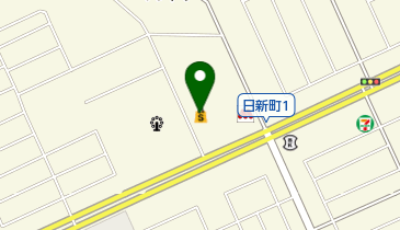 DCM日新店の地図画像