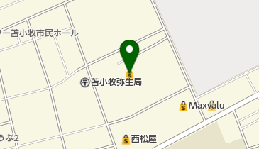 DCM苫小牧弥生店の地図画像