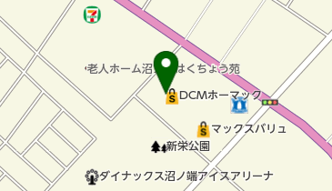 DCM沼ノ端店の地図画像