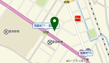 プロノ富良野店の地図画像