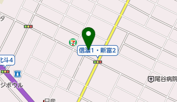 くすりのスギハラしなの店の地図画像