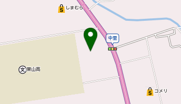 ツルハドラッグ栗山中里店の地図画像