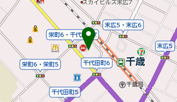 千歳ステーションプラザの地図画像