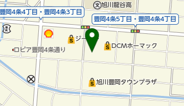 旭川豊岡タウンプラザの地図画像