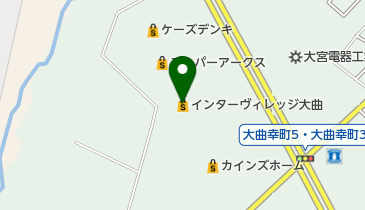 インターヴィレッジ大曲の地図画像