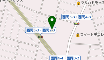 イオン札幌西岡ショッピングセンターの地図画像