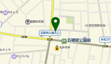 シエスタハコダテの地図画像