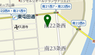 アクロスプラザ南22条の地図画像