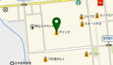 フレスポスズランプラザの地図画像